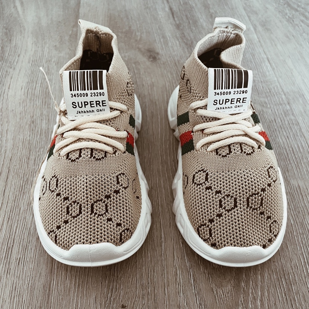 Baby Double G shoes - beige ♡